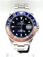 Besozzo - Via XXV Aprile 49 - Orologio Rolex Uomo GMT-Master in Acciaio ROLEX 16700 FADED BEZEL - ROLEX 16700 FADED BEZEL